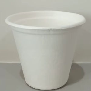 Taza desechable sostenible de 55ml y 110ml fabricada con material de fibra vegetal natural para restaurantes, cafeterías, fiestas, uso para llevar - Product Image 1