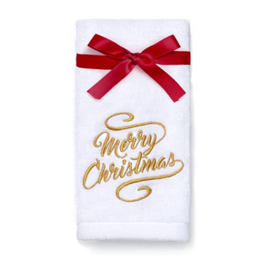 Serviette de cuisine moderne en coton pour cadeau de Noël, 45x70 cm, 300 GSM, tissu absorbant et durable, certifiée OEKO-TEX, longue durée d'utilisation - Product Image 1