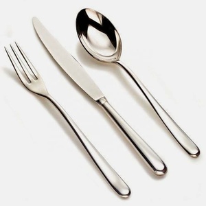 Top Vente Moderne De Luxe Cuillère Fourchette Et Couteau Ensemble Or Mat Fini Plein Martelé En Relief Conception Poignée - Product Image 5