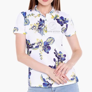 T-shirt personnalisé avec logo, polo pour femmes, vêtements de golf, t-shirts pour filles, polos respirants, robe de golf, polo t-shirt pour femmes - Product Image 1
