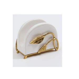 Porte-serviettes au design tendance porte-serviettes de forme ronde en marbre de qualité supérieure pour la maison, l'hôtel, la table, etc. - Product Image 1