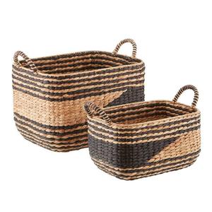 Panier de rangement décoratif élégant en jacinthe pour l'organisation de la blanchisserie à domicile-Vente en gros Vietnam - Product Image 3