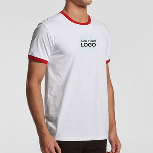 Camisetas Ringer Extra Grandes Personalizadas para Hombre con Impresión de Logotipo, Precios Competitivos en EE. UU., Venta al por Mayor y al Detal - Product Image 2