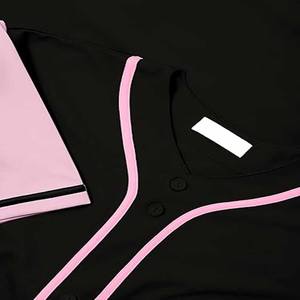 Vêtements de sport de baseball vierges en gros Uniformes de baseball de taille américaine Maillot de baseball personnalisé avec logo imprimé par sublimation pour hommes - Product Image 4