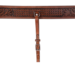 Customizable Premium Leather Western Horse Cinch Flank Back Girth Equestrian <b>Clothing</b> <b>Accessory</b> for Western Riding - Product Image 3