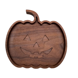 Recién llegado, tabla de madera con forma de calabaza de acacia, decoración de Halloween, tabla de cortar de madera de acacia, venta al por mayor de Vietnam - Product Image 1