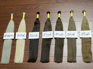 Extensiones de cabello humano Rubio vietnamita a granel de alta calidad, gran stock, precio al por mayor para productos de belleza para mujeres - Product Image 5