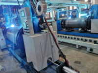 AMINGHUA Otomatik Kaynak Ekipmanları Silindir LNG LPG Basınçlı Kap Özel Üretim Hattı 380V Fabrika Makinesi