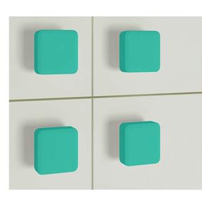 Perilla de cajón blanca para perillas de gabinete con tamaño de forma de color personalizado hecho en artículo de la India - Product Image 5