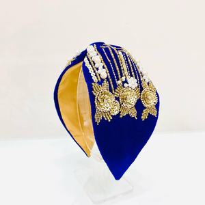 Elegant Beaded <b>Headband</b> For Women Girls Handmade Hair Accessories With Trendy Colorful Beads Lightweight Comfortable From India - Product Image 1