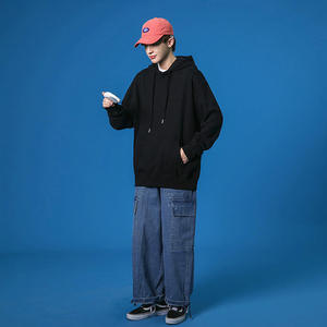 Sudaderas con capucha de peso pesado 500GSM de algodón Unisex sudaderas cálidas y cómodas ropa Premium directo de fábrica al por mayor personalizado - Product Image 5