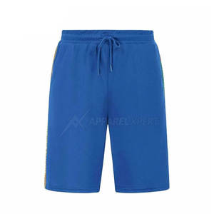 Dernier été mode décontracté couleur unie hommes T-Shirt ensembles courts séchage rapide respirant tricoté tissu couleur personnalisée et Logo - Product Image 4