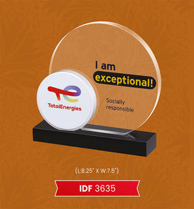 Premio al mejor precio para trofeos deportivos de escritorio de acrílico de alta calidad, medallas y placas con logotipo personalizado, decoración del hogar - Product Image 3