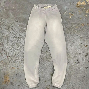 2025สเวตเตอร์ผ้าฟลีซสำหรับทุกเพศกางเกงกีฬาผ้าคอตตอน100% โอเวอร์ไซส์สไตล์วินเทจออกแบบโลโก้ได้ตามต้องการ - Product Image 2