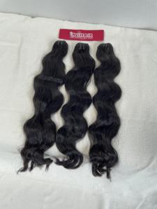 ราคาที่ดีที่สุดธรรมชาติหยักดิบผ้าผมบราซิลที่ยังไม่ได้แปรรูปหนังกําพร้าเรมี่ชิดผมต่อ - Product Image 4