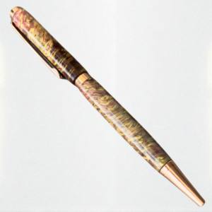 Cadeaux promotionnels de haute qualité signe stylos torsion stylos à bille à la main stabilisé bois matériel améthyste Collection - Product Image 5