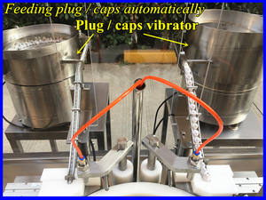 Máquina de llenado de líquido de gotas para ojos automática de alta velocidad, 30ml, 60ml, línea de botellas taponadoras de bebidas con componente de Motor central - Product Image 4