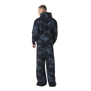 Compre chándal de diseño personalizado para hombre, conjunto de 2 uds., chándal de pantalón de Jogger acampanado apilado y chándales de algodón 100% de Pakistán - Product Image 5