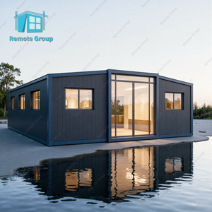 Casa Container Prefabbricata Espandibile Modulare in Acciaio 20ft 40ft per Hotel Villa Ufficio Casa di Lusso Portatile - Product Image 4