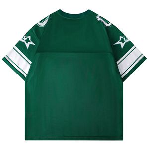 Maillot de football à col en V en tissu mesh 100% polyester, personnalisé, imprimé par sublimation, nom et numéro de l'équipe, respirant - Product Image 2