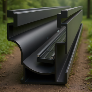 Rail de montage solaire K2 Systems CrossRail 44-X Max 172" (14 pieds) finition foncée 4000820-US - Product Image 3