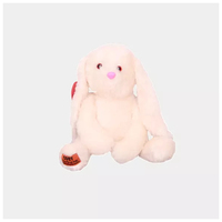Cosy Toys Peluche Lapin Blanc Mini Premium Super Doux en Coton PP Écologique Décoration Maison Mignonne