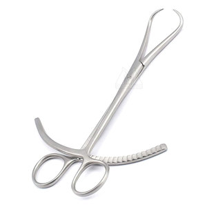 Pinzas de Acero Inoxidable de Alta Calidad para Sujeción de Huesos, Fuente de Alimentación Manual, Certificación CE, Instrumentos Quirúrgicos Reutilizables - Product Image 1