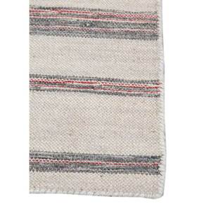 Alfombra Adwv-13053 Abrash de Tejido Plano, Lana y Viscosa, con Patrón de Rayas Grises y Negras, para el Hogar, Pasillo, Sala de Estar, Oficina, Adolescentes - Product Image 4