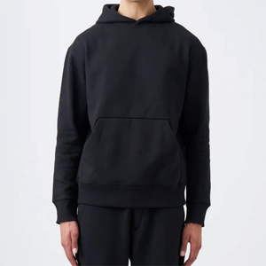 Made Best Material Classic Mens Heavyweight Black Fleece Sweatsuit - Cozy Winter Sweatshirt and Jogger Set para uso diario - Product Image 6