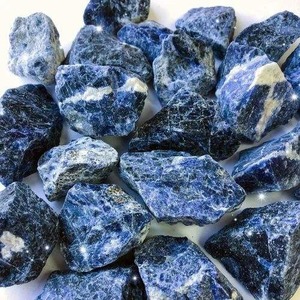 Wholesale Sodalite Rough Stones Unpolished Blue Mineral Rock <b>for</b> Lapidary and Carving Available at Factory Price - Product Image 3