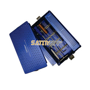 4.0MM Cannulated Screw Instrument Set Orthopedic Surgical Kit with Aluminum Box Stainless Steel Trauma System - Product Image 1