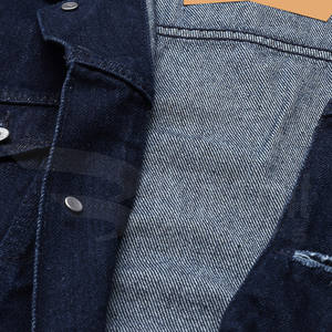Veste en jean coupe slim de haute qualité Veste en jean décontractée pour hommes Veste en jean pour hommes à usage extérieur - Product Image 6