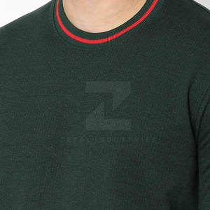 100% coton hommes sweats prix de gros pull Style basiques coton mélangé vêtements d'hiver sweats - Product Image 4