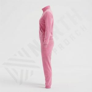 Nouveaux ensembles à capuche en streetwear d'automne de haute qualité, respirants, à motifs unis, techniques élégantes, vêtements de sport personnalisés - Product Image 3