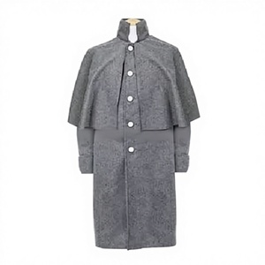 เสื้อโค้ทกันหนาวผู้ชายคุณภาพสูงแบบขายส่ง เสื้อโค้ทขนสัตว์สไตล์อังกฤษแบบยาว กันน้ำ - Product Image 1