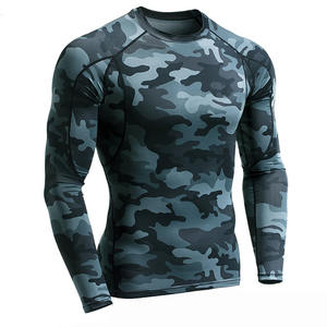 Protège-éruptions personnalisables entièrement par sublimation pour hommes Protège-éruptions cutanées respirant avec logo personnalisé et imprimé Sports Running Fitness Compression - Product Image 3