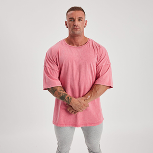 Camiseta de Manga Corta para Hombre, 200 g, Cuello Redondo, Color Sólido, Diseño Simple, Holgada, Informal, en Oferta - Product Image 6