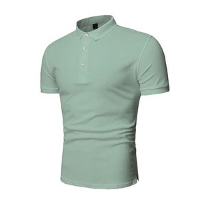 Camiseta de Golf de Manga Corta para Hombre, 100% Algodón, con Logotipo Personalizado OEM, Venta Caliente, Alta Calidad - Product Image 6