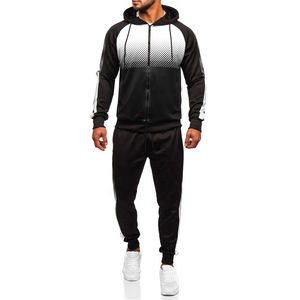 2025 último diseño, jersey con logotipo personalizado, chándal con capucha, ropa de invierno amigable para hombres, conjunto de impresión de chándal OEM de talla grande - Product Image 5