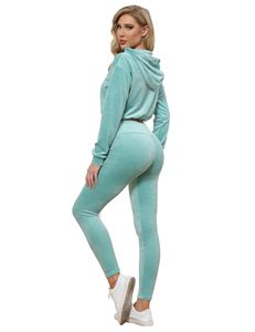 Vêtements tenues d'hiver hauts sweats à capuche haut capuche survêtements deux pièces ensembles femmes velours survêtements velours Jogging costumes femmes - Product Image 4