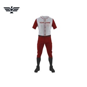 Uniformes de Béisbol Personalizables de Alta Calidad, Conjuntos 100% Poliéster, Logotipo Frontal, Secado Rápido, Antibacterianos, Transpirables, Fáciles de Usar - Product Image 2