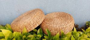 Cojín de suelo de Tatami redondo de cáscara de paja más vendido hecho en Vietnam masaje extraíble - Product Image 2