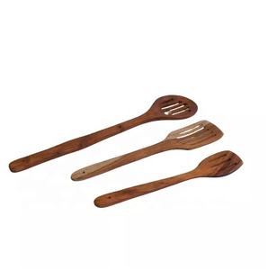 Outils de cuisine de bonne qualité, serveur à salade ou cuillères à salade à bas prix, nouveaux couverts tendance en bois, vaisselle de table, serveur à salade - Product Image 2