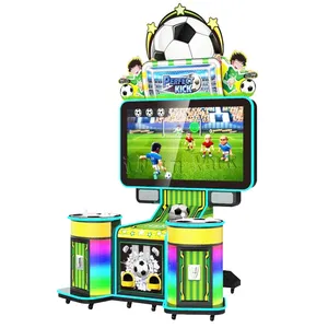 ألعاب الفداء تذكرة اليانصيب السوبر لكرة القدم أركيد آلة لعبة فيديو كرة القدم الكهربائية ركلة مثالية