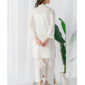 ชุดลำลองแบบปากีสถาน ชัลวาร์ กามีซ สำหรับผู้หญิง สีตามสั่ง ชุดสตรีแบบปากีสถานเรียบง่าย ชัลวาร์ กามีซ - Product Image 5