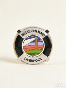 Geocoin Personalizado con Forma de Salvavidas |   Diseño Náutico Marítimo con Amarre de Cuerda |   Objeto Coleccionable de Metal para Geocaching - Product Image 6