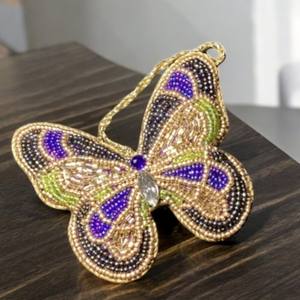 พู่ห้อยตกแต่งงานฝีมือสุดหรู ประดับด้วยลูกปัด ผ้าลูกไม้ และงานปักด้วยด้าย สำหรับงานแต่งงาน เทศกาล และตกแต่งบ้าน - Product Image 3