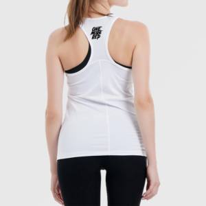 Top qualité femmes débardeurs 100% coton Top vente femme débardeur gymnastique entraînement dames vêtements en gros course Singlet pour les filles - Product Image 4