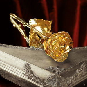 ดอกกุหลาบสีทอง24K ดีไซน์วินเทจสำหรับตกแต่งห้องนั่งเล่นบ้านบ้านตกแต่งในวันวาเลนไทน์ - Product Image 6