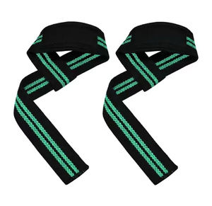 Sangles de musculation en néoprène Cross Fit, sangle de musculation pour la force de préhension, sangle de musculation pour soulever des poids, sangle de poignet pour la musculation, écologique - Product Image 1